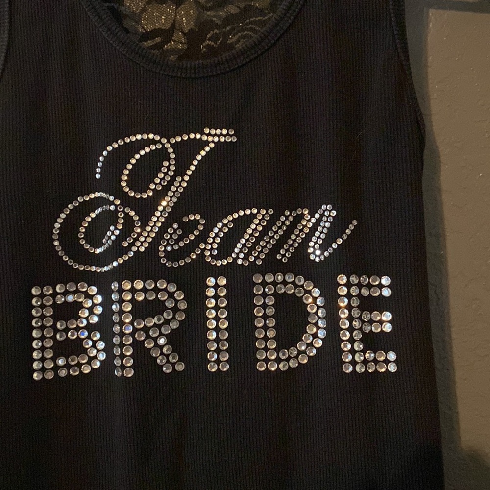 ✨5 for $25✨David’s Bridal Team bride tank top - Picture 3 of 14